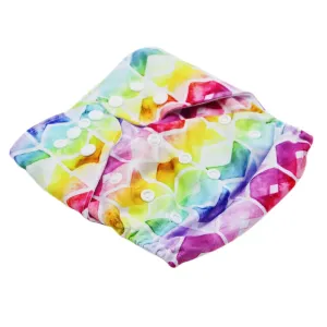 Multicolor Print Asenappy Cloth Diaper for Baby #1033090