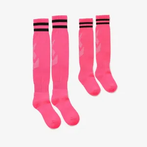Pink and Black Soccer Socks #1167551