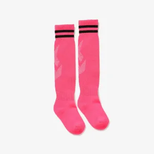 Pink and Black Soccer Socks #1167552