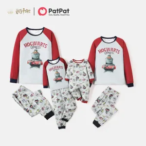 Harry Potter Family Matching Raglan-sleeve Graphic Pajamas Sets (Flame Resistant) #210611