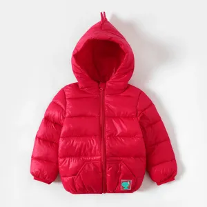Toddler Boy/Girl Childlike Dinosaur Shape 3D Design Winter Coat #1062177
