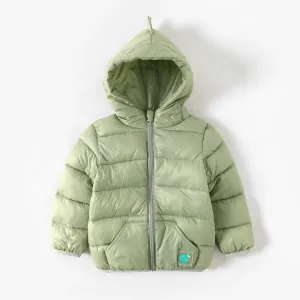 Toddler Boy/Girl Childlike Dinosaur Shape 3D Design Winter Coat #1062187