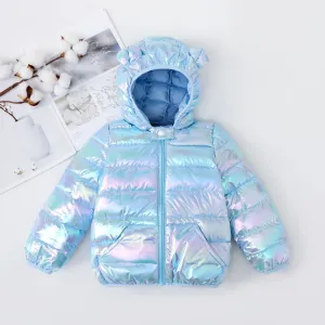 Toddler Boy/Girl Childlike 3D Ear Design Winter Coat #1063707
