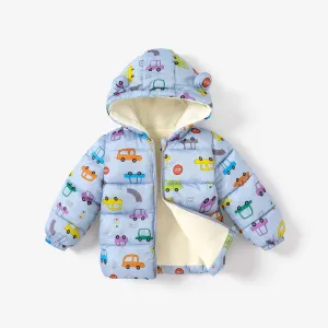 Toddler Boy/Girl Childlike Style Cotton-Padded Hooded Coat #1104717