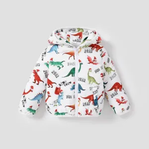 Toddler Boy/Girl Christmas Hooded Jacket #1168503