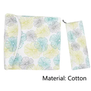 100% Cotton Floral Print Baby Nursing Cover Mother Nursing Poncho 360Â° Coverage Privacy for Breastfeeding Baby Car Seat Cover Shopping Cart Cover Str #196285