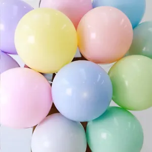 100-pack Macaron Pastel Color Latex Balloons Arch Garland for Birthday Wedding Baby Showers Party Supplies