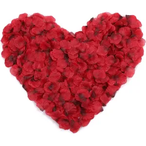 1000pcs Silk Rose Petals Wedding Flower Decoration Valentine's Day Romantic Night Party Decoration #227412