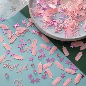 15g Confetti Baby Shower Decoration Letters, Feeding Bottle, Pentagram, Diamond Party Wedding Tabletop Paper Scraps #1055192