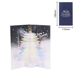3D Christmas Tree Greeting Card #1188883