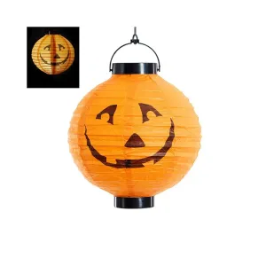 4-pack Halloween Jack-O-Lantern Paper Lanterns Hanging Pumpkin Lanterns Halloween Decoration #1286709