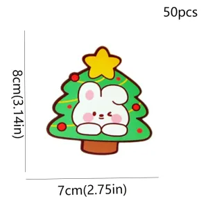 Christmas Cartoon Candy Cards #1165945