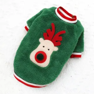 Christmas-themed Cozy Pet Clothes #1212302