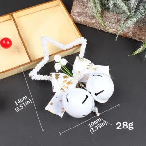 DIY Christmas Tree Decoration with Five-Pointed Star Bell Accessories #1196508