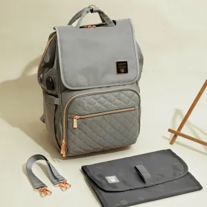 Baby Bag Backpack, Large-capacity Multi-functional Waterproof Backpack Baby Bag #1058790