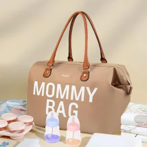 Baby Bag Tote Letter Print Baby Bag Large Capacity Waterproof Handbag Baby Bag #229078
