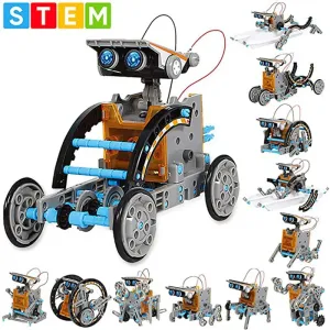 STEM 13-in-1 Education Solar Robot Toys DIY Building Science Experiment Kit Education Activities Toys