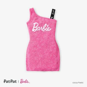 Barbie Mommy & Me Girls Alphabet Vintage Off-Shoulder Matching Dress #1331188
