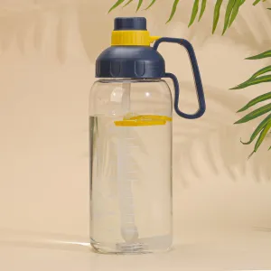 1800ml Straw Water Bottle - Large Capacity Sports Portable Bottle #1067188