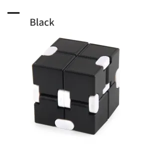 Infinity Cube Fidget Sensory Toy New Mini Hand Held Puzzle Cube Toy Magic Puzzle Flip Toy for Kids Adult Stress Anxiety Relief and ADHD Finger Cube an #200489