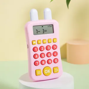 Kids Math Oral Arithmetic Training Machine Calculator Toys Mathematical Thinking Training Time-Limited Test #230765
