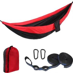 Camping Hammock Portable Single Hammocks Camping Accessories for Backpacking Travel Beach Backyard Hiking #1001251