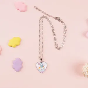 Unicorn Necklace Heart Pendant Jewelry for Girls #194978