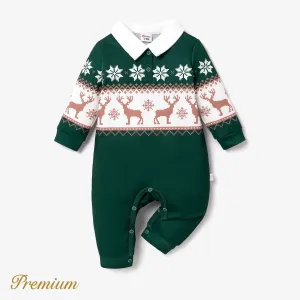 Baby Girl/Boy Childlike Style Christmas Jumpsuit #1101557