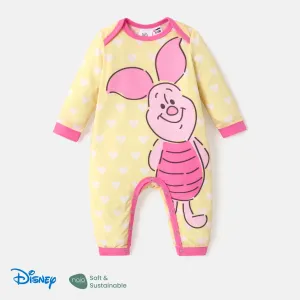 Disney Winnie the Pooh Baby Girl Naiaâ¢ Character Print Long-sleeve Jumpsuit #1061812