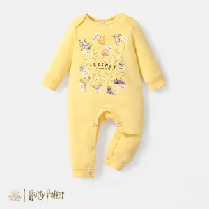 Harry Potter Baby Boy/Girl Graphic Print Long-sleeve Naiaâ¢ Jumpsuit #221004