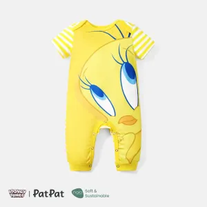 Looney Tunes Baby Boy/Girl Cartoon Animal Print Striped Short-sleeve Naiaâ¢ Jumpsuit #235001