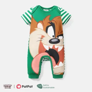 Looney Tunes Baby Boy/Girl Cartoon Animal Print Striped Short-sleeve Naiaâ¢ Jumpsuit #235014