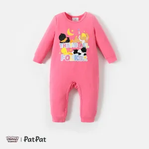 Looney Tunes Baby Boy/Girl Stars and Heart Print  Jumpsuit