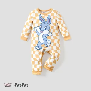 Looney Tunes Baby Girl/Boy Character Chess/Floral/Star Print Romper