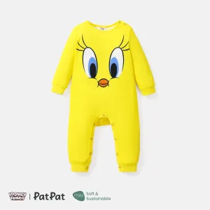 Looney Tunes Baby Girl/Boy Naiaâ¢ Character Print Long-sleeve Jumpsuit #1055787