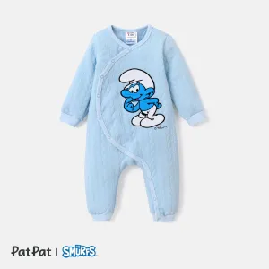 The Smurfs Baby Boy/Girl Patch Embroidered Jumpsuit #1098393
