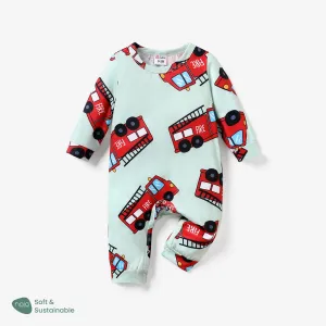 Baby Boy/Girl Medium Thickness Basic Long Sleeve Jumpsuit #1065029