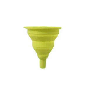 Foldable and Portable Silicone Funnel for Easy Oil and Food Pouring with Easy Cleaning and Hanging Design #1197524
