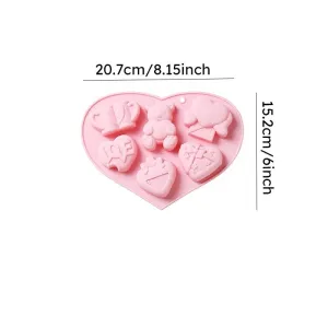 Heart-shaped Silicone Mold Set for #1319242