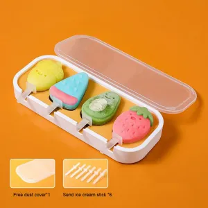 Silicone Popsicles Molds, Food Grade Reusable Popsicle Molds for Kids, Homemade Popsicles Molds, Ice Cream Mold #1054489