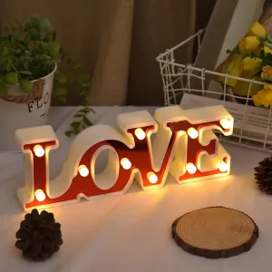 led Neon Love Conjoined Shape Letters Lamp #908334