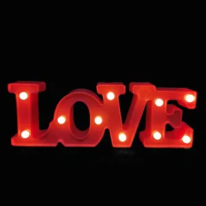 led Neon Love Conjoined Shape Letters Lamp #908336
