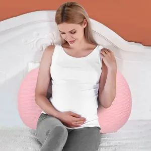Multi-Functional U-Shaped Maternity Pillow for Lumbar Support and Side Sleeping #1095571