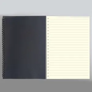 A5 Spiral Notebook with Kraft Cover 60 Sheets Wirebound Journal Notepad Office School Supply Stationery #200943