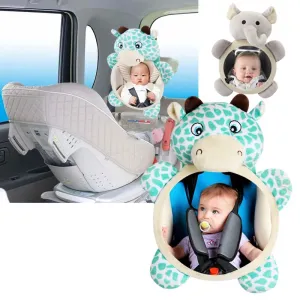 Cute Baby Rear Facing Mirrors Reverse Installation Car Interior Rear View Mirror Safety Car Back Seat View Mirror #201539