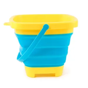 Folding Beach Bucket Toy Multifunction Portable Foldable Sand Buckets for Beach Outdoor Playing Water Sand Transport Storage #201209