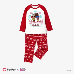 L.O.L. SURPRISE! Christmas Mommy and Me Character Print Pajamas Sets (Flame Resistant) #1170207