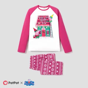 Peppa Pig Christmas Mommy and Me Character Print Pajamas Sets (Flame Resistant) #1170325