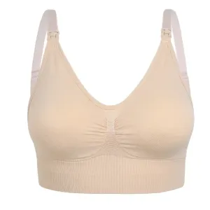 Plus Size Maternity Nursing Sports Bra for Yoga with Front Closure #1320575