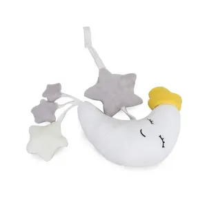 Baby Hanging Rattle Toys Clouds Moon Stars Plush Doll Stroller Crib Hanging Pendant Toy #230519